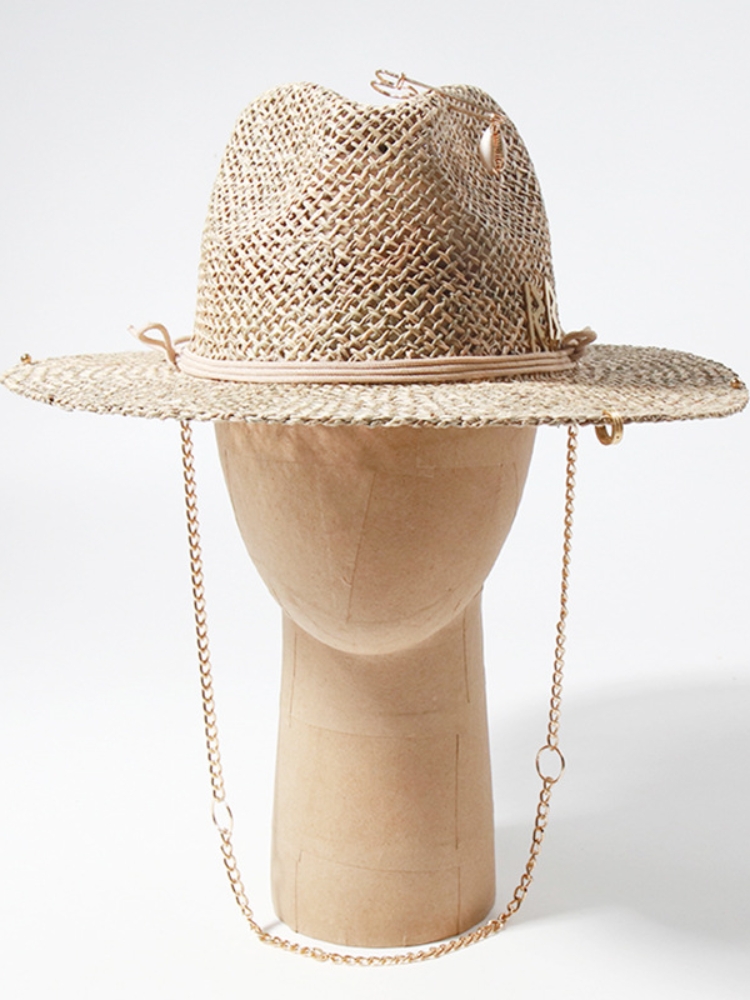Nouveau Chapeau de Paille Femm - Bucket Hat Straw avis et prix