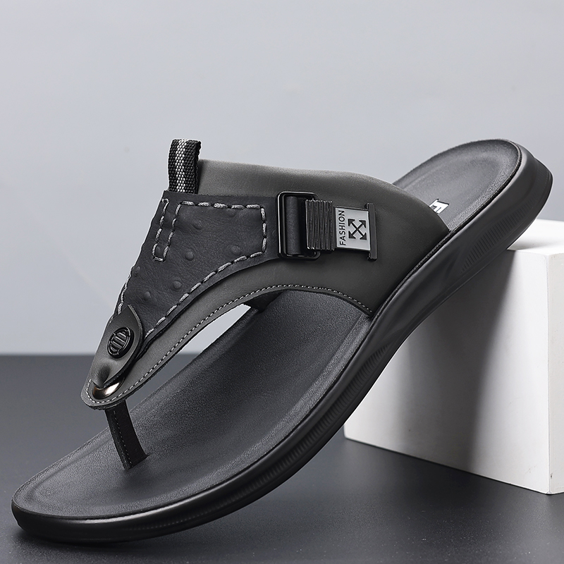 Tongs ajustables à boucle pour - Flip Flop Leather Men avis et prix