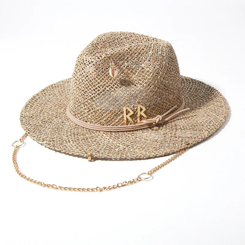 Chapeau de soleil en paille Pa - Bucket Hat Straw avis et prix
